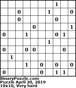 Binary Puzzle