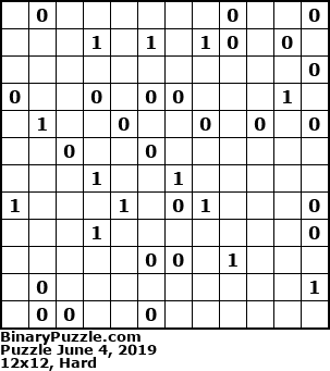 Binary Puzzle