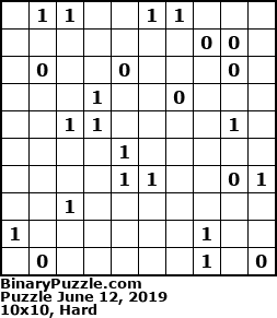 Binary Puzzle