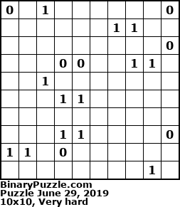 Binary Puzzle