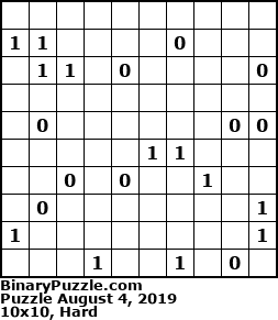 Binary Puzzle