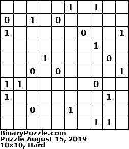 Binary Puzzle