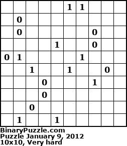 Binary Puzzle