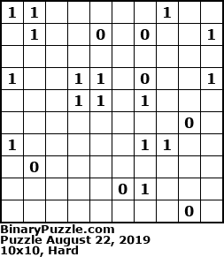 Binary Puzzle