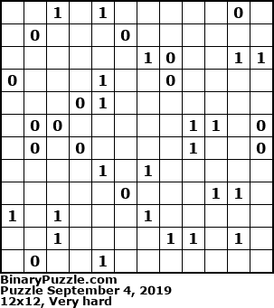 Binary Puzzle