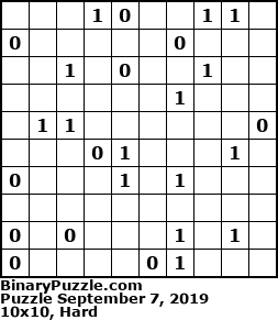 Binary Puzzle