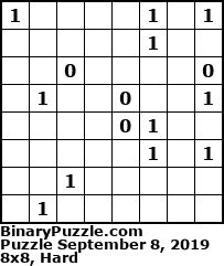 Binary Puzzle