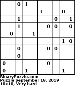 Binary Puzzle