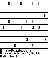Binary Puzzle