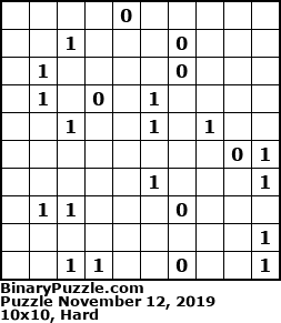 Binary Puzzle