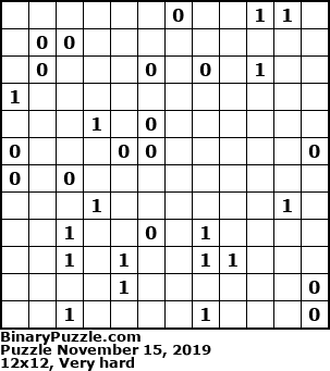 Binary Puzzle