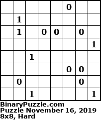 Binary Puzzle