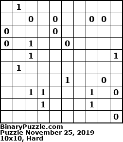 Binary Puzzle