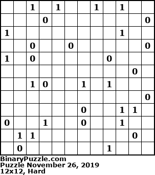 Binary Puzzle