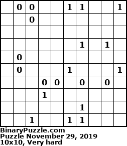 Binary Puzzle