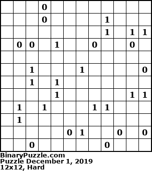Binary Puzzle