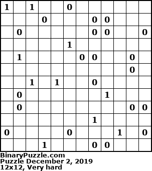 Binary Puzzle
