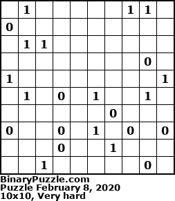 Binary Puzzle