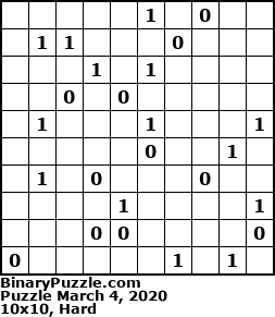 Binary Puzzle