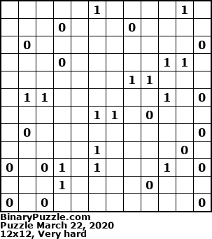 Binary Puzzle