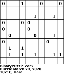Binary Puzzle