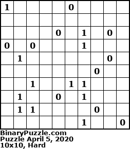 Binary Puzzle