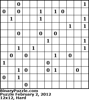 Binary Puzzle