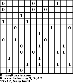 Binary Puzzle