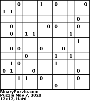 Binary Puzzle