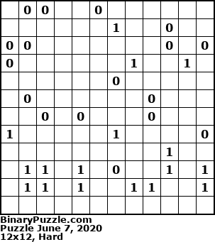 Binary Puzzle