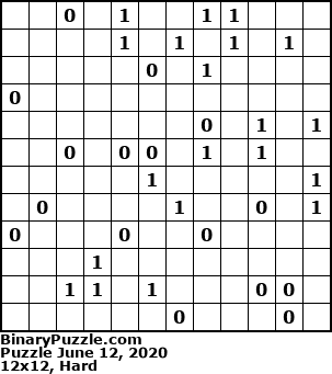 Binary Puzzle