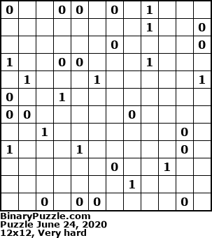 Binary Puzzle