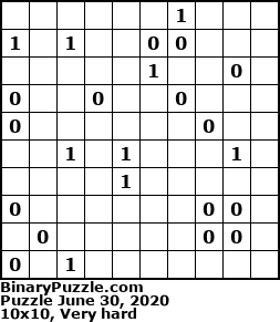 Binary Puzzle