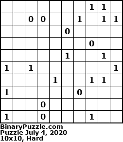 Binary Puzzle