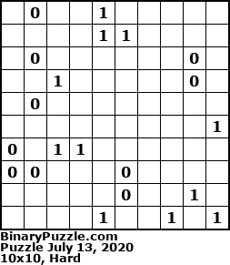 Binary Puzzle