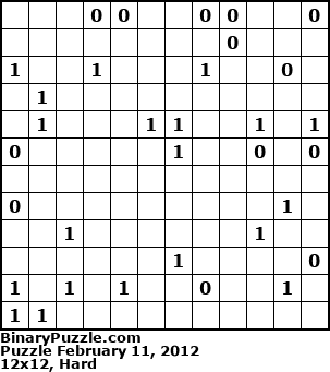 Binary Puzzle