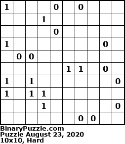Binary Puzzle