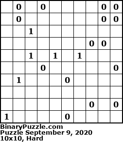Binary Puzzle