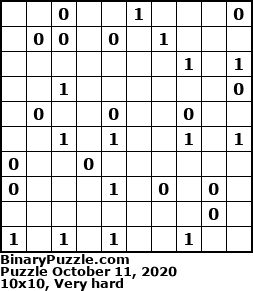 Binary Puzzle