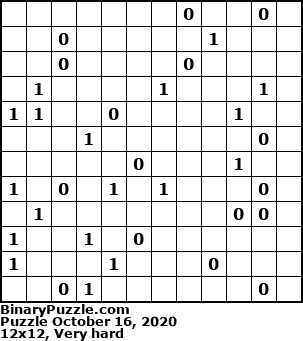 Binary Puzzle