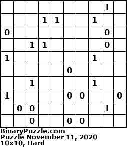 Binary Puzzle