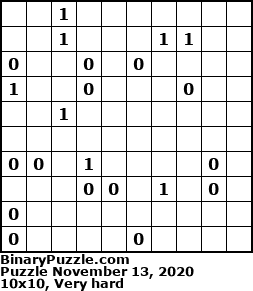 Binary Puzzle