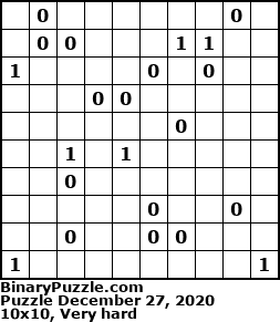 Binary Puzzle