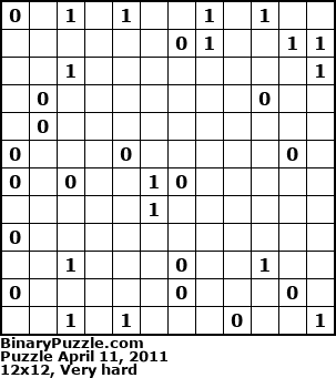 Binary Puzzle