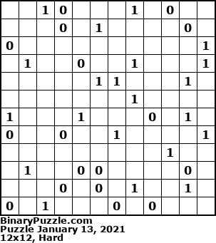 Binary Puzzle