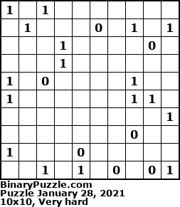 Binary Puzzle