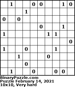 Binary Puzzle