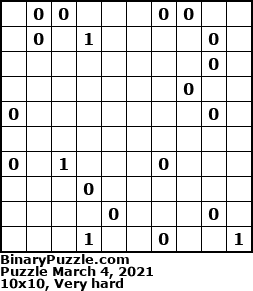 Binary Puzzle