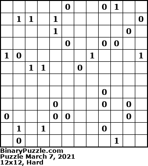 Binary Puzzle