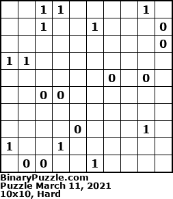 Binary Puzzle
